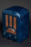 Catalin Emerson AU-190 Radio Beautiful Marbleized Blue - Rare